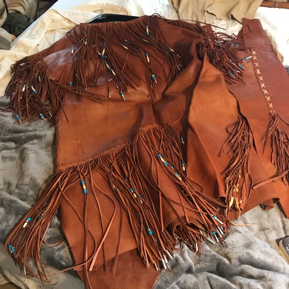 Fringed dress and leggings - Picture 1 of 3